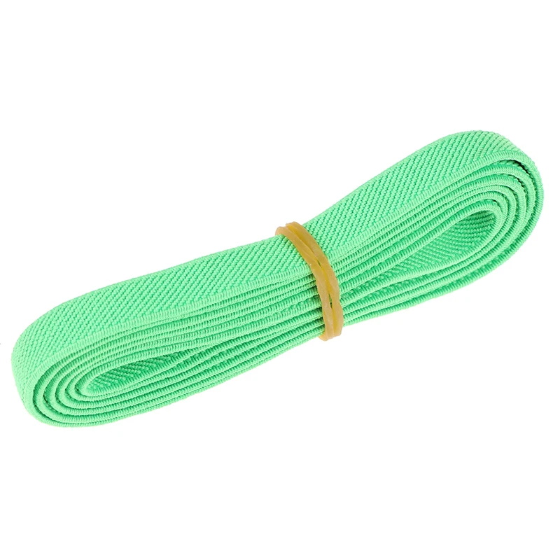 green DIY Швейные принадлежности эластичная лента/ручной работы пояс/красочные эластичные ленты/лямки для одежды цвета ширина 10 мм - Цвет: green