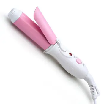 

Portable Mini Electric Hair Curler Personal Hair Styling Tools Household Thermostatic Wavy Tourmaline ceramic Curling Iron