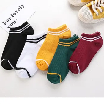 

Socks Female Ladies Short Tube Boat Socks Women Socks Korean Striped Three-bar College Wind Female Socks Sports Socks