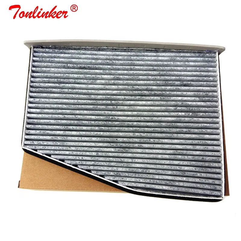 Фильтр салона для Audi A3 8P 2003-2013/S3 quattro 2006-2012/Audi TT 8J 2006-/Roadster 2007- 1 шт. автомобильный встроенный угольный фильтр