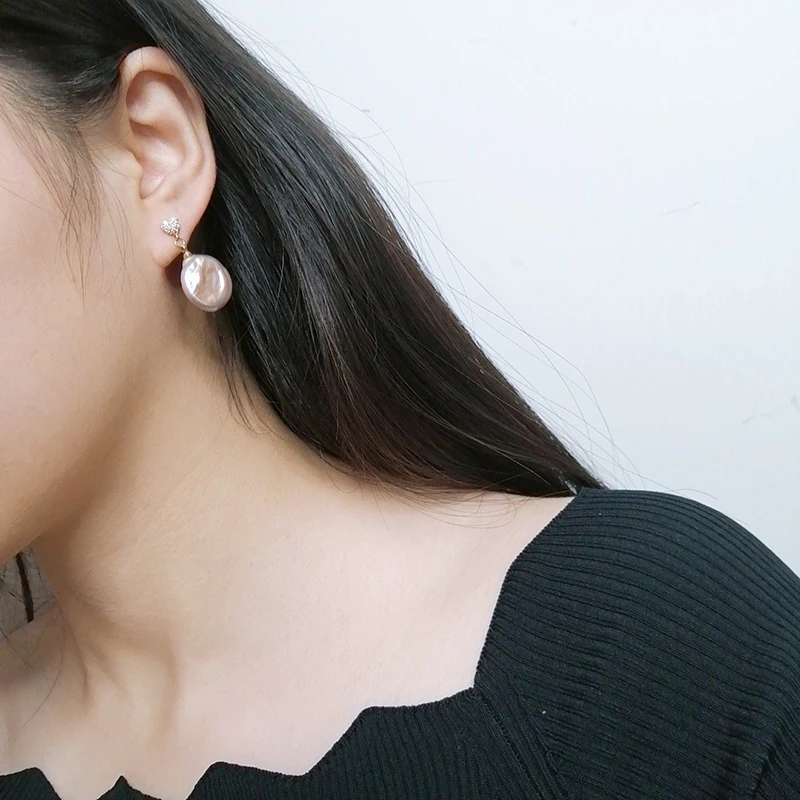 14k gold pearl earring (5)