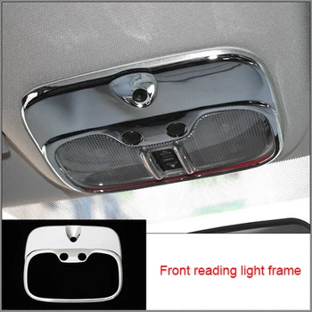 

For Jeep Compass Patriot 10-15 Front reading light frame chrome molding trim 1pc