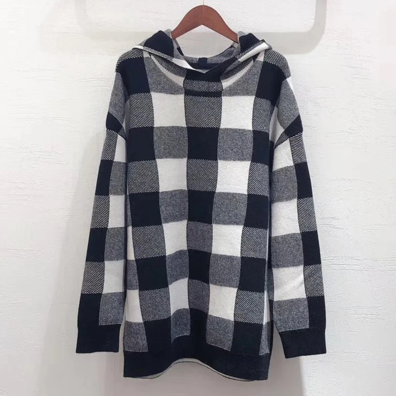 Fashion wool Pullovers for Women long Sleeve O-neck Fashion High Quality Sweaters for Lady New Striped Women Pullovers