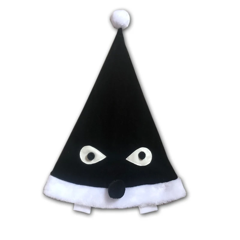 Uzumaki Na ruto Anime Cosplay Cap Black Fleece Sleeping Hat cosplay hat cosplay prop accessories