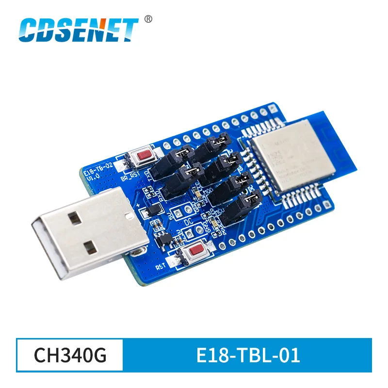 Test Board ZigBee Usb Module 2.4GHz USB To TTL UART CH340G CC2530 E18-MS1-PCB E18-TBL-01 ir zigbee ble,wireless module