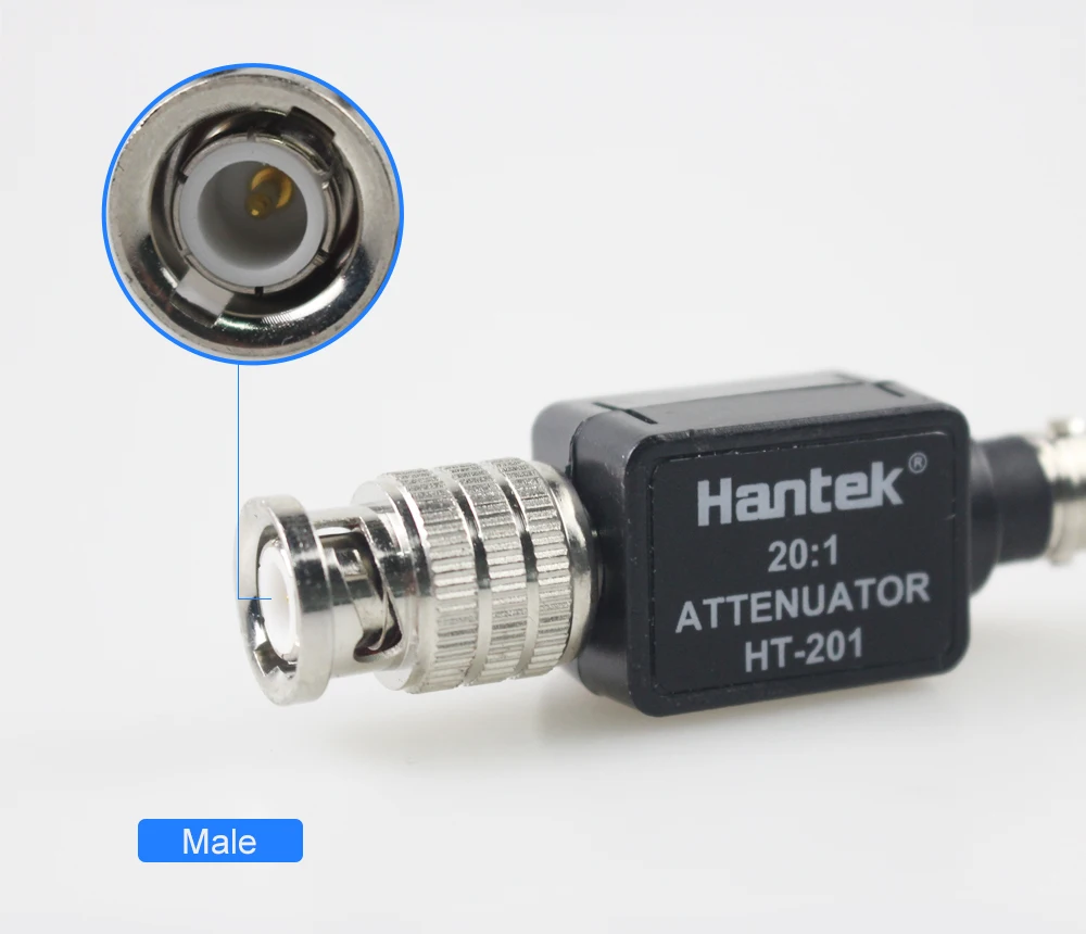 Hantek HT201 осциллограф 20:1 пассивный аттенюатор 300 в Max для Pico сигнала Attenuator10MHz
