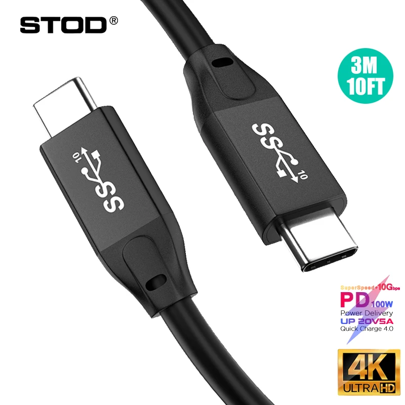 Tanie Kabel USB C na USB C 100W 5A długi przewód sklep