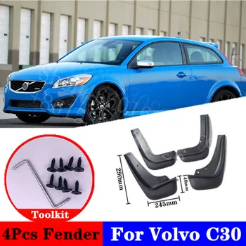 

For Volvo 2010-2020 C30 R-Design Polest quattro Mudflap Splash Guard Special modification parts Mudguard Fen der car accessories