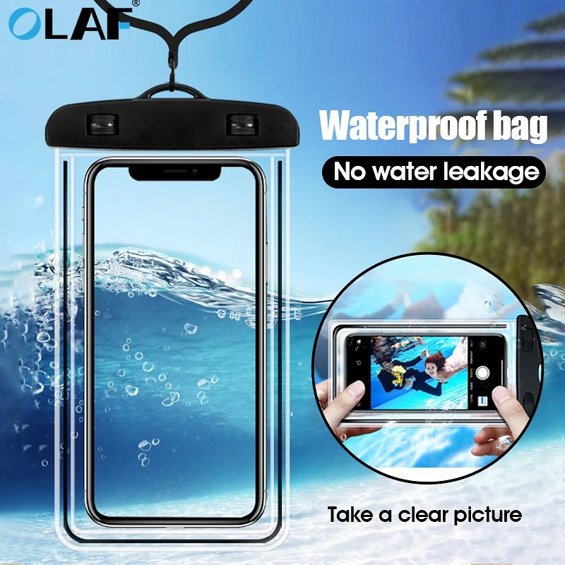 Водонепроницаемый чехол для телефона OLAF iPhone 7 8 Plus X Xs Max XR подводный смартфона