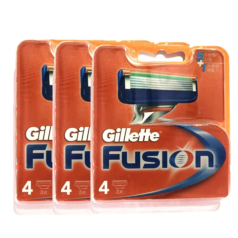 

Original Gillette Fusion Men 5 Layer Replacement Refills Razor Blade Refills Face Care Brands Manual Shaving Blades 12pcs/BOX
