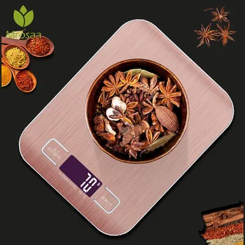 

10000g/5000g/1g Electronic USB Charging Kitchen Scale Digital Food Scale Stainless Steel Weighing Scale LCD Measuring Tools