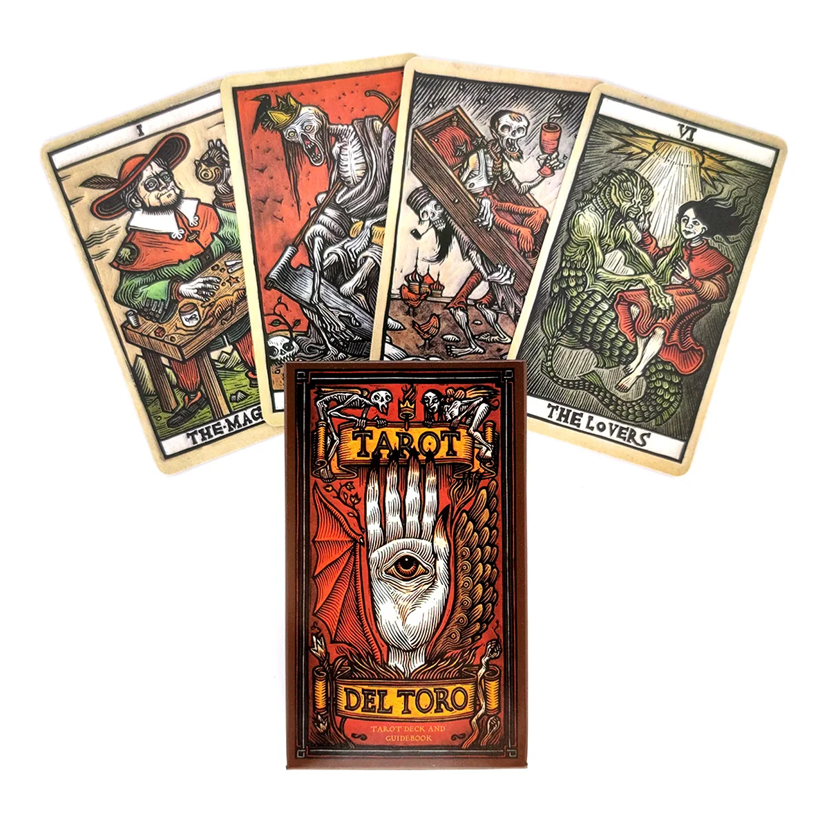 2021 новые карты Del Toro Tarot и PDF руководство гадание колода развлечения вечеринки