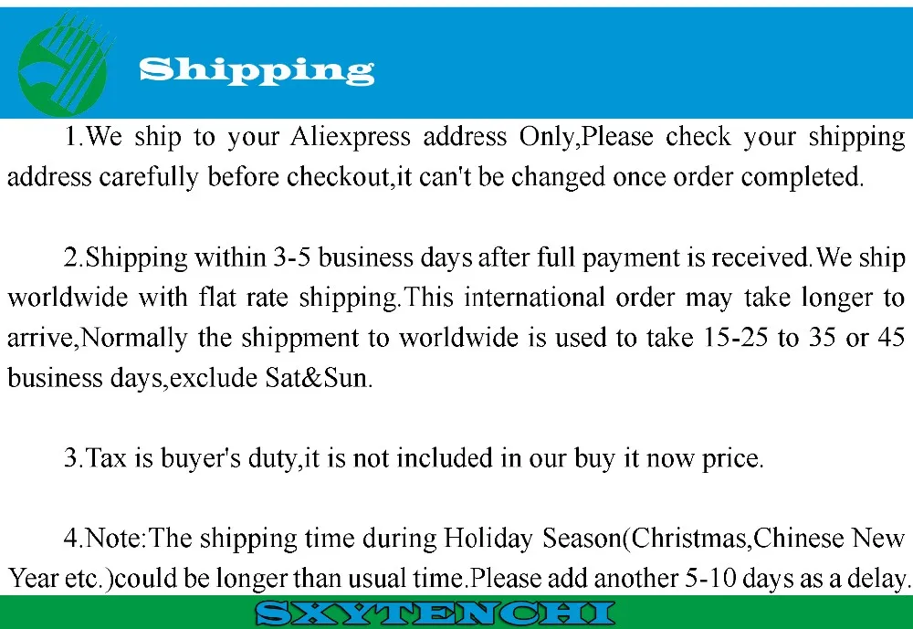 Shipping