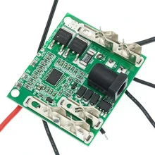 Módulo bms da placa de circuito da proteção do bloco da bateria do lítio do li-ion da placa de proteção de carregamento da bateria de 5S 18v 21v 20a para ferramentas elétricas