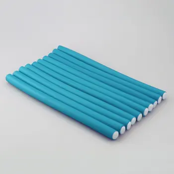 

10pcs/Lot Curler Makers Soft Foam Bendy Curls DIY Styling Hair Rollers Tool 2/1.4/1.2cm Hair Curler free shipping
