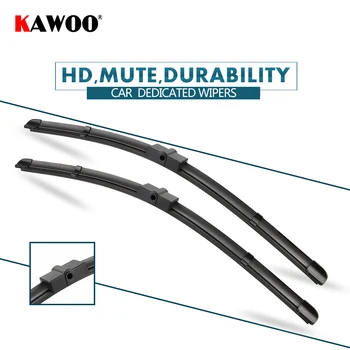 

KAWOO 2pcs Car Wiper Blade 26"+17" For Ford For Focus 2 (2005-2011) Auto Soft Rubber Windcreen rear Wiper Blades Car Accessorie