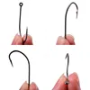 High Carbon Steel Fish Hook Barbed 2#-30# Series In Fly Fishhooks Worm Pond Fishing Bait Holder Jig Hole Accessories Pesca ► Photo 3/5