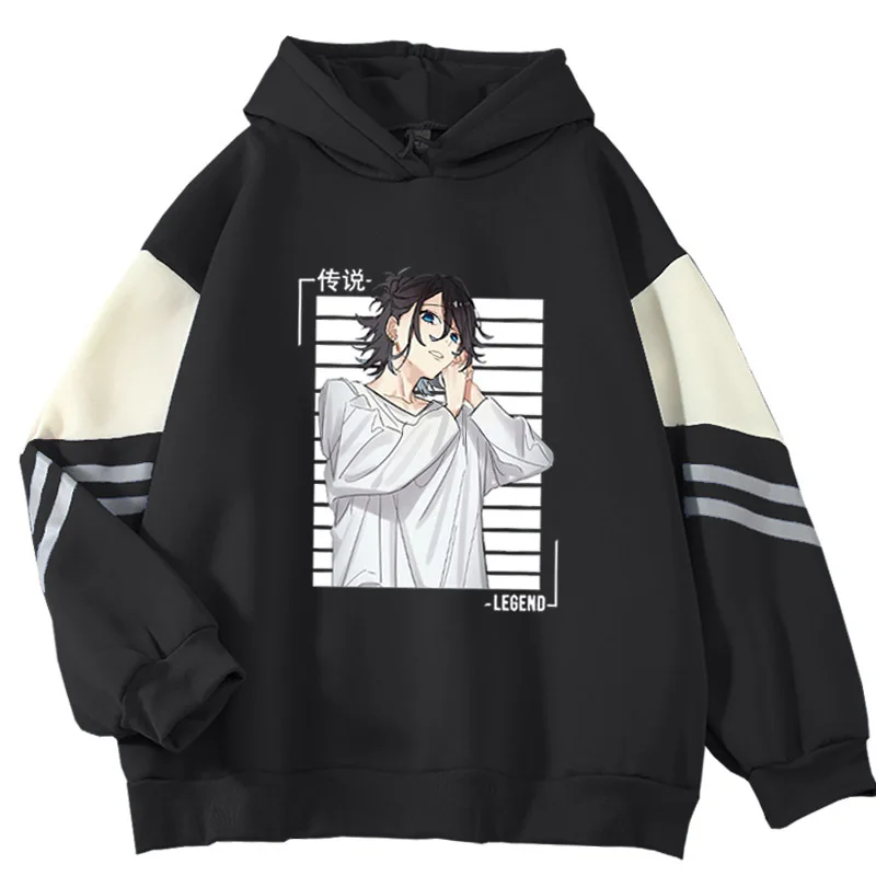 

Anime Horimiya Hori San To Miyamura Kun Men/Women Hoodie Casual Fashion Sweatshirt Korean Colorblock Unisex Streetwear Tee Top