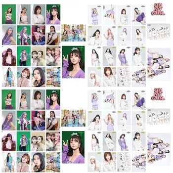 

16Pcs/Set OH MY GIRL The New Season Album Crystal Card Stickers Photocard Bus Cards Stickers
