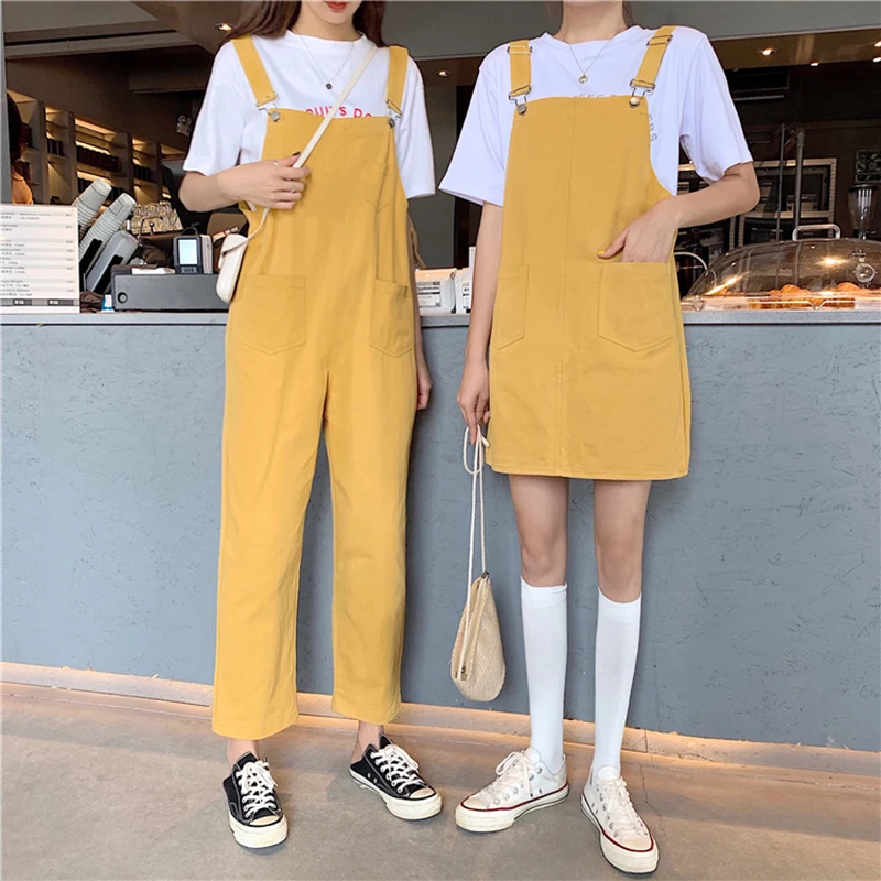 Spring Summer Woman Denim Overalls 