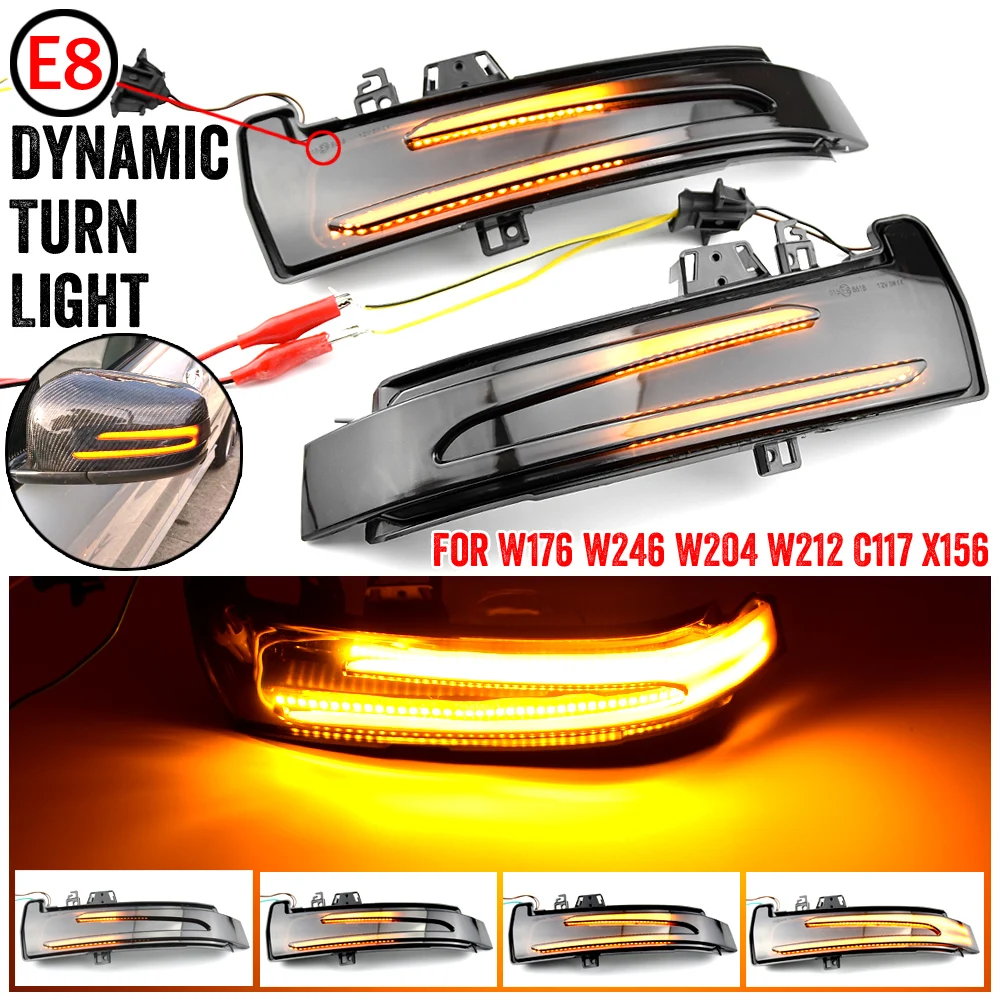 Automotive Sequential LED Turn Signal Light Indicator For MercedesBenz
