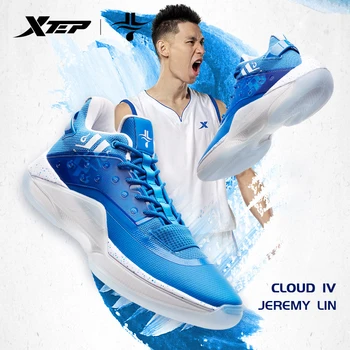 

Xtep Jeremy Lin men basketball Playoff color men high cut sport basketball sneakers 980119121333