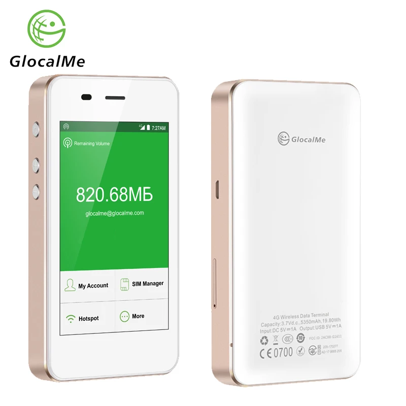 GlocalMe G3 4G LTE Разблокированный Мобильный Wi Fi точка доступа по всему миру Высокая