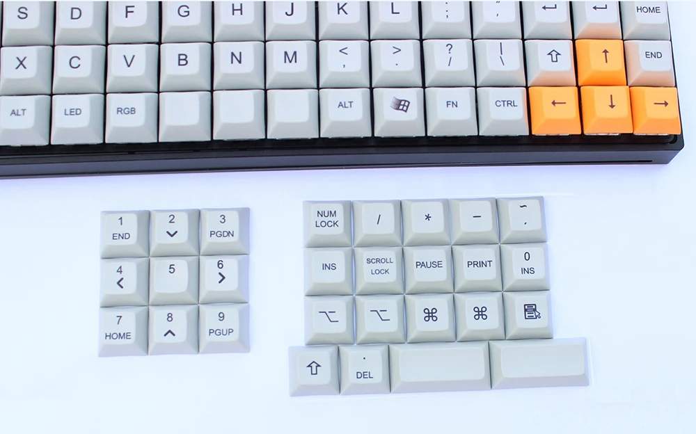 Tecladas dsa para teclado mecânico., botões para