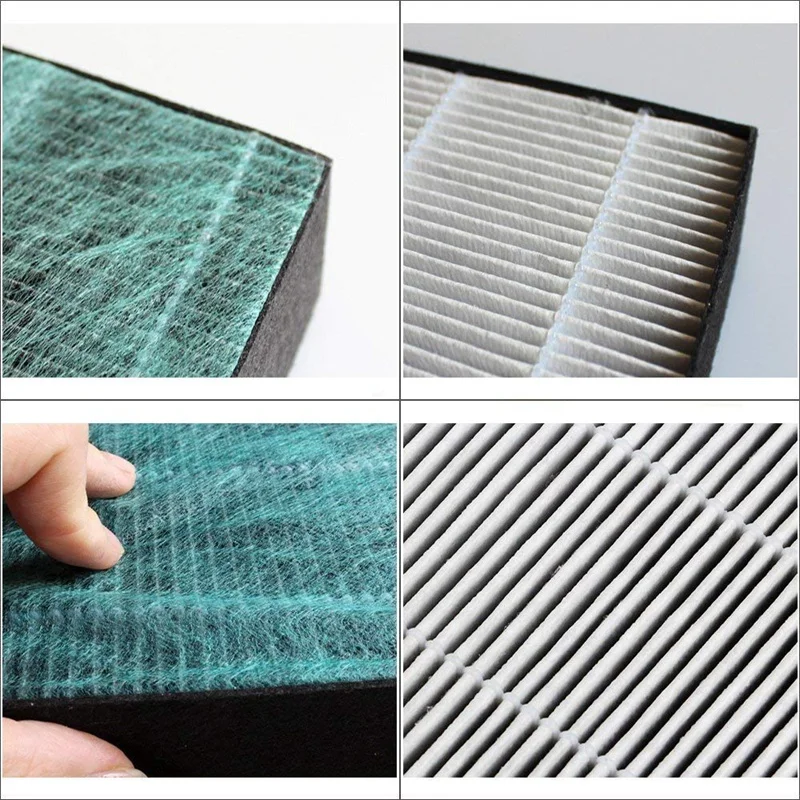 2 Pcs Air Purifier Filter:1 Pcs FZ- 380 HFS Is Suitable for Sharp KC- W380SW/W KC- Z380SW KC& 1 Pcs for Humid Air Purifier D