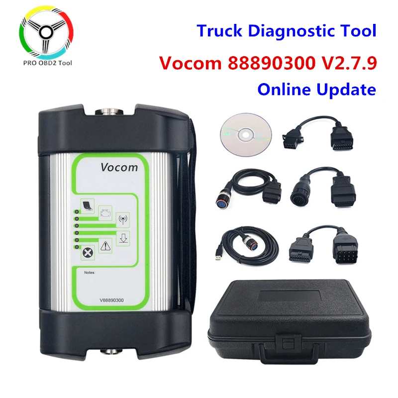 Vocom-herramienta de diagnóstico de camiones, en línea profesional 88890300 interfaz de actualización, para UD Mack, Volvo Vocom V2.7.9, vocom, Envío Gratis