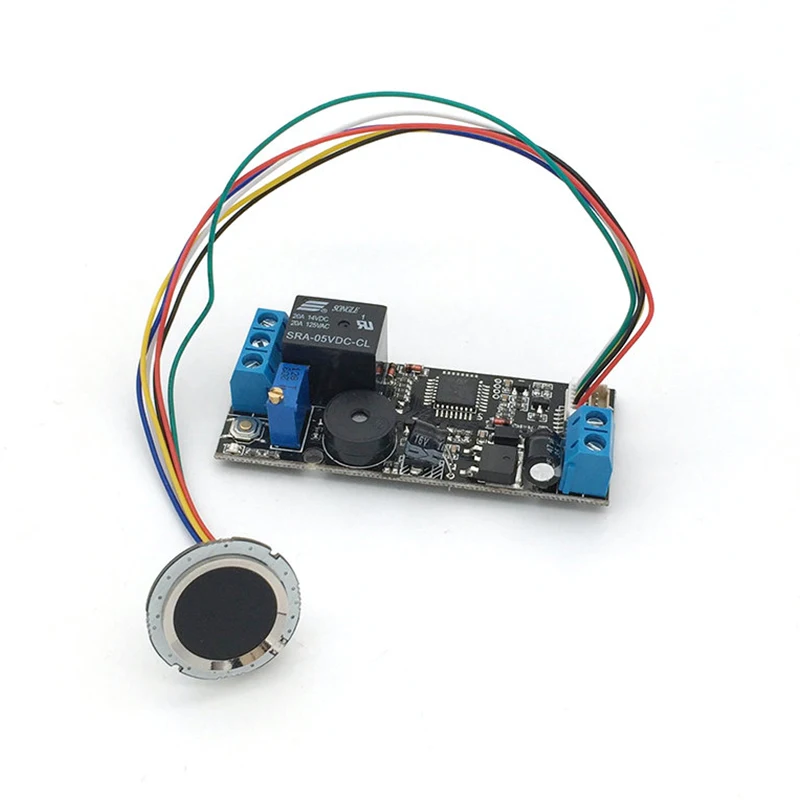 K202 DC12V Низкое энергопотребление вращающаяся релейная Кнопка панель управления отпечатком пальца