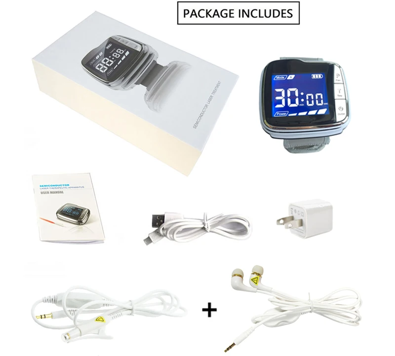 13 diodes laser watch 包装详情