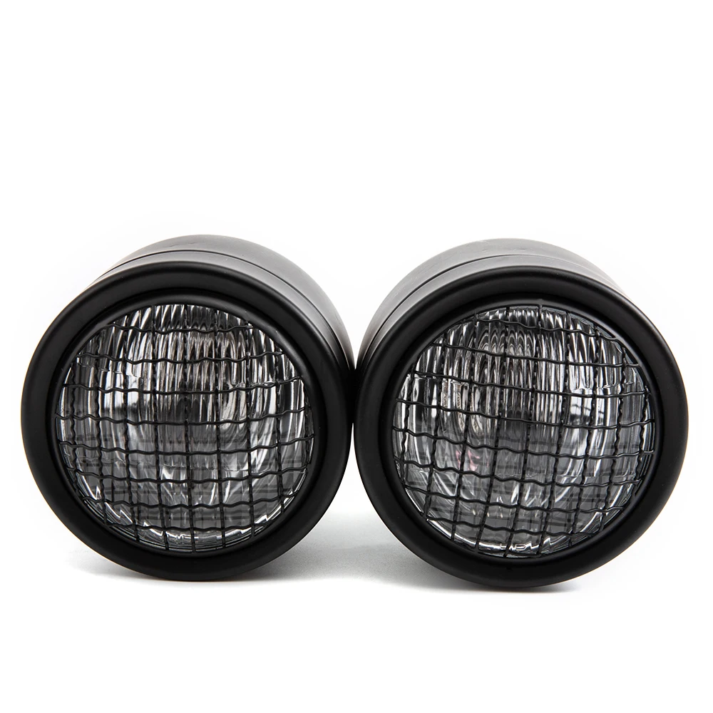 Motorcycle Headlight LED Dual Headlight Halogen H4 Bulb Led Light