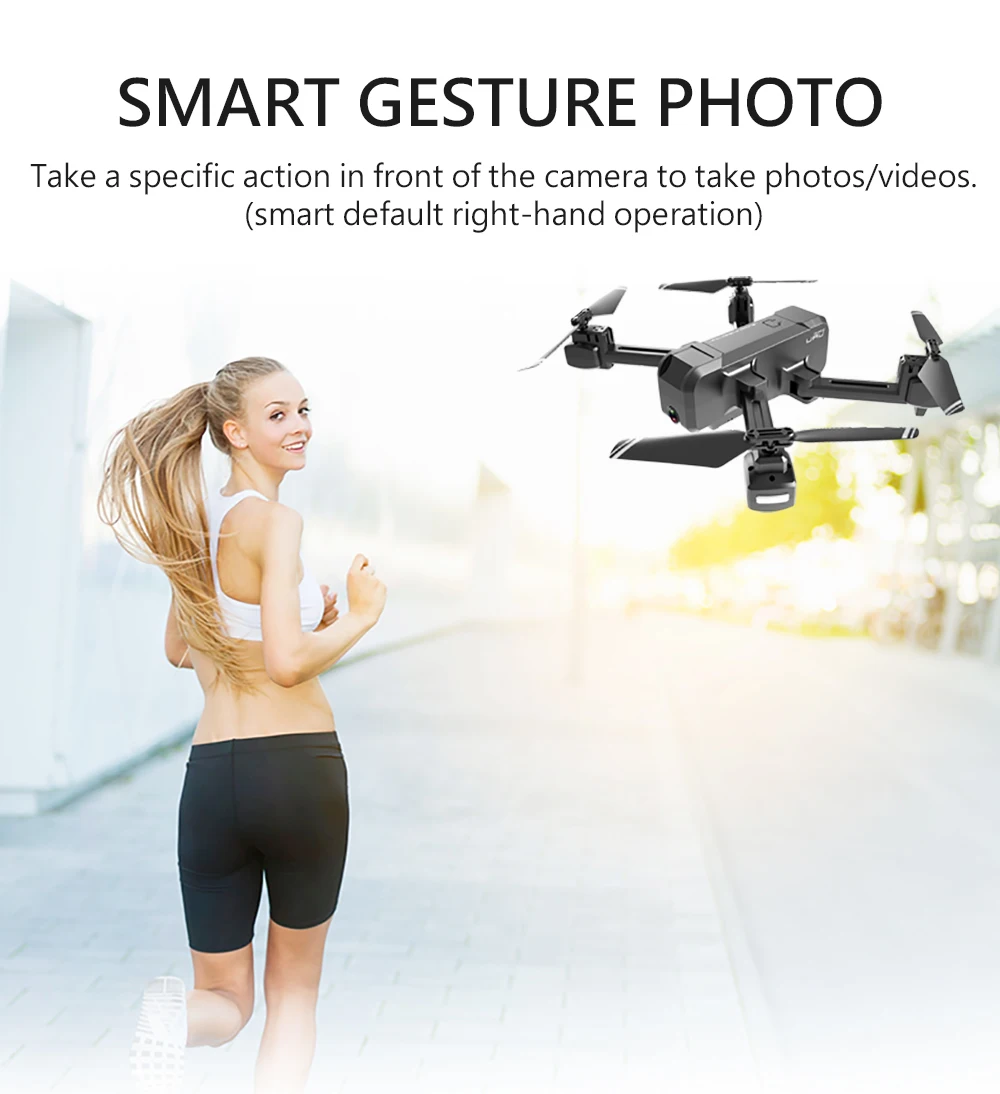 Новые Дроны с HD 4K двойной камерой Wifi регулируемая камера Дрон RC вертолет оптическое позиционирование потока слежения за мной режим квадрокоптера