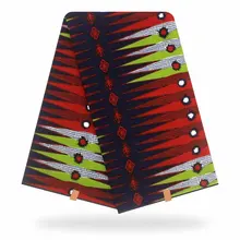 Африканская ткань Анкара настоящий воск принт Нигерия хлопок Африканский Воск Принт швейная ткань Высокое качество лучшее jave качество воск