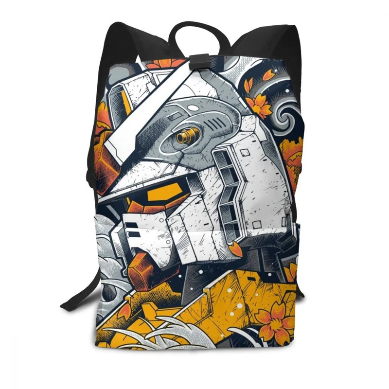 Gundam Backpack Mobile Suit Gundam Record Sleeve Front Cover Backpacks