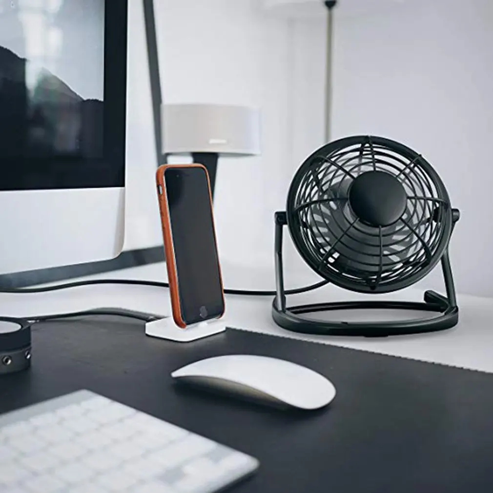 1 шт. Usb вентилятор мини портативный маленький вентилятор Настольный маленький вентилятор креативный вентилятор для общежития бесшумный вентилятор 4 дюйма