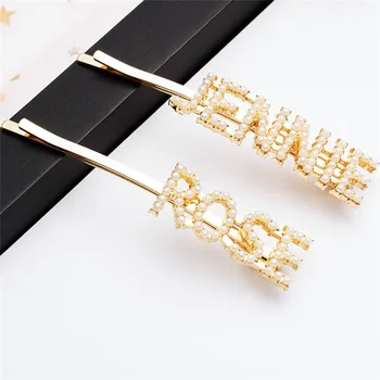 

New Fashion Hair Pins JHOPE JUNG KOOK Hairpin Hair Jewelry Headband Hair Jewelry Bangtan Boys Accessories Gift gold hair clip