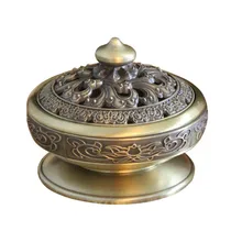 Чайный мангал, домашний декор, цинковый сплав, ароматерапия, тибетский буддийский, для гостиной, йоги, офиса, портативный, для сброса давления, благовония, горелка