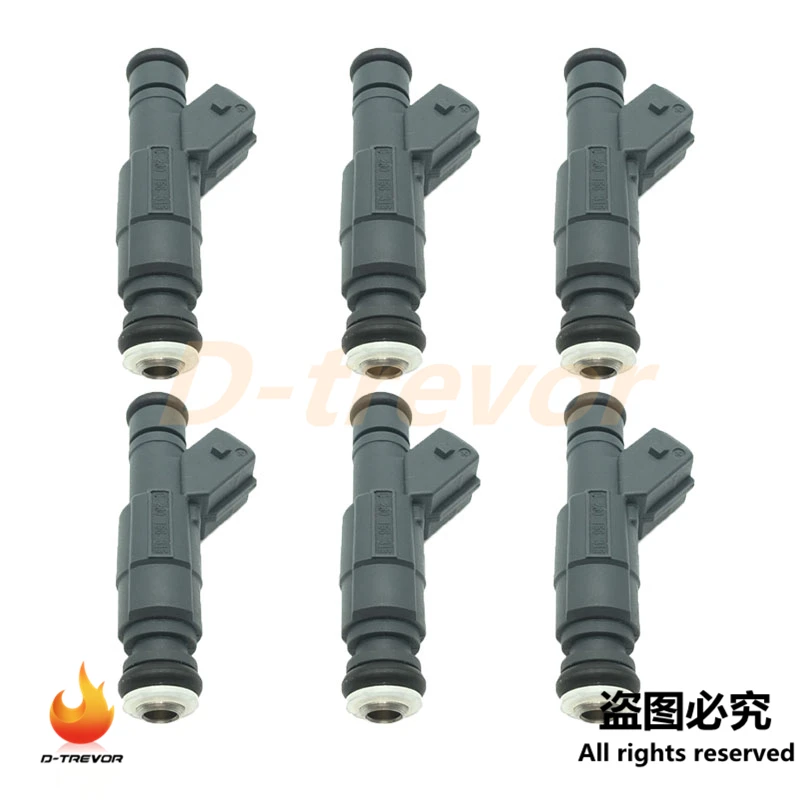 6 шт. OEM 0280156315 Форсунка топливного инжектора для BYD F6 HAIMA |