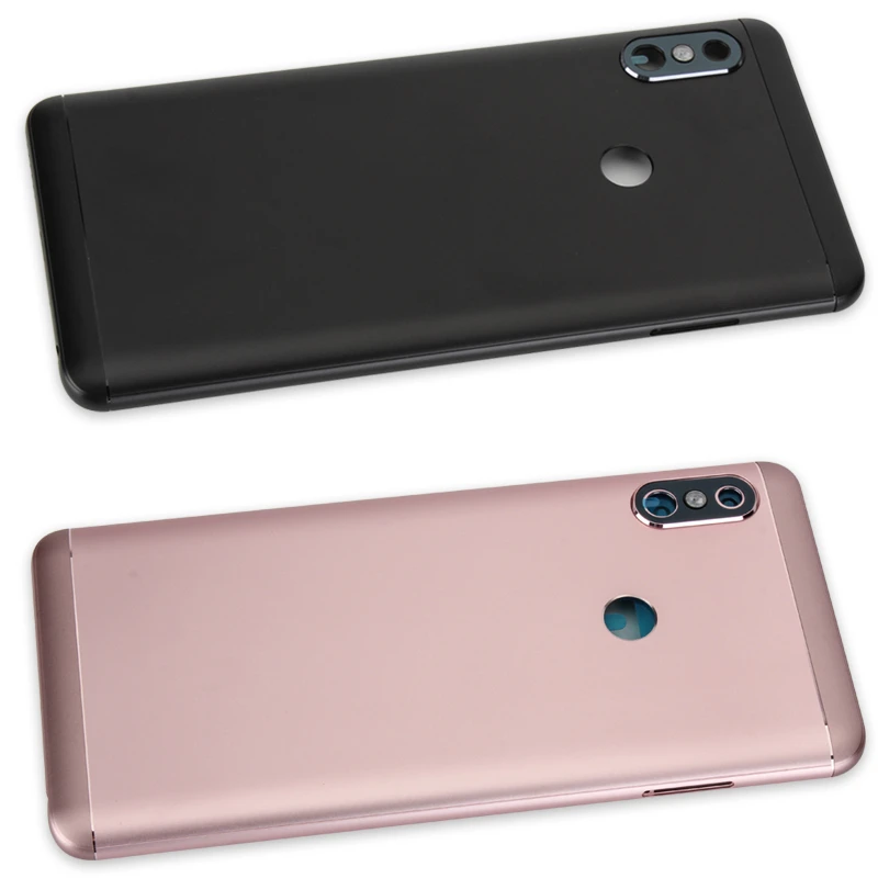 Для Xiaomi Redmi Note 5 Pro задняя крышка+ стекло камеры+ боковые ключи для Redmi Note 5 Pro Замена задней двери корпуса