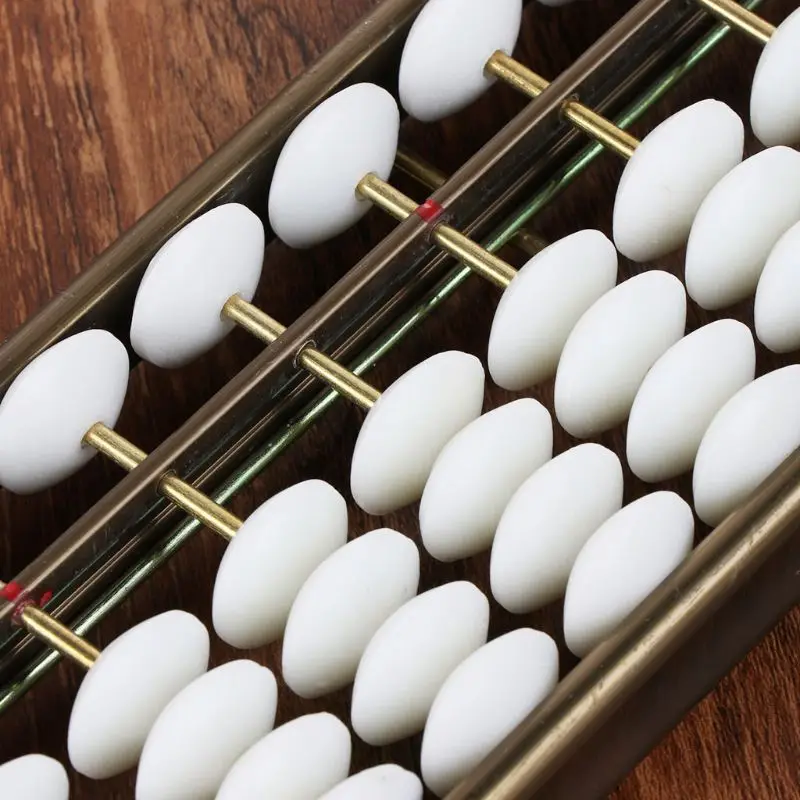 17 цифровые стержни Soroban стандартный Abacus Китайский Японский калькулятор Счетный