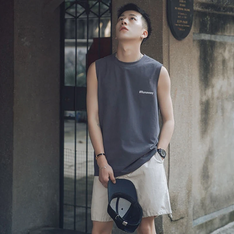 Chest Binder Inside Les Lesbian Casual Non See-throngh Cotten Vest Chest Breast Binder Trans Undershirt Long Loose Tops breast binder