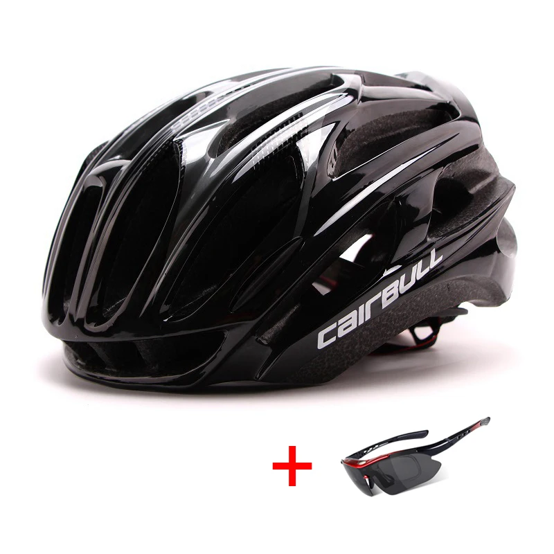 Мужской Женский шлем для горного велосипеда, шоссейного велосипеда с солнцезащитными очками, ультралегкий XC DH MTB велосипедный шлем, вентилируемый велосипедный шлем для гонок