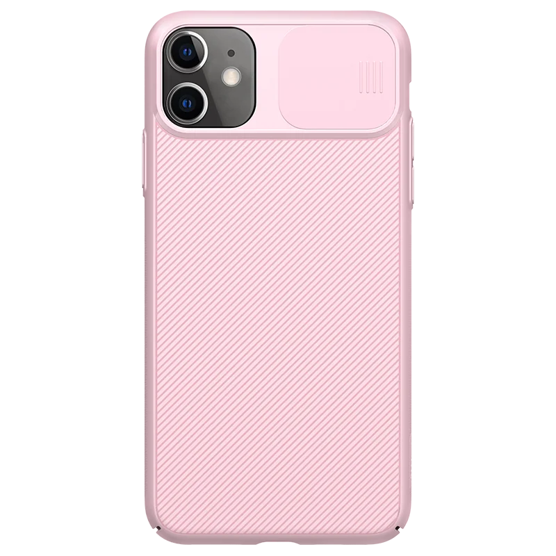 Чехол Nillkin CamShield для iPhone 11/11 Pro/11 Pro Max PC черный зеркальный чехол для телефона для iPhone 11 Pro Max - Цвет: Розовый