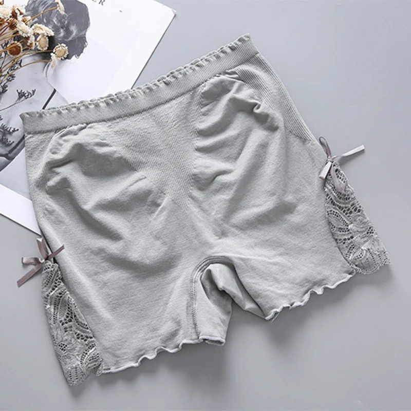 2020 Sexy lace Soft Cotton Seamless Safety Short Pants Summer Under ...