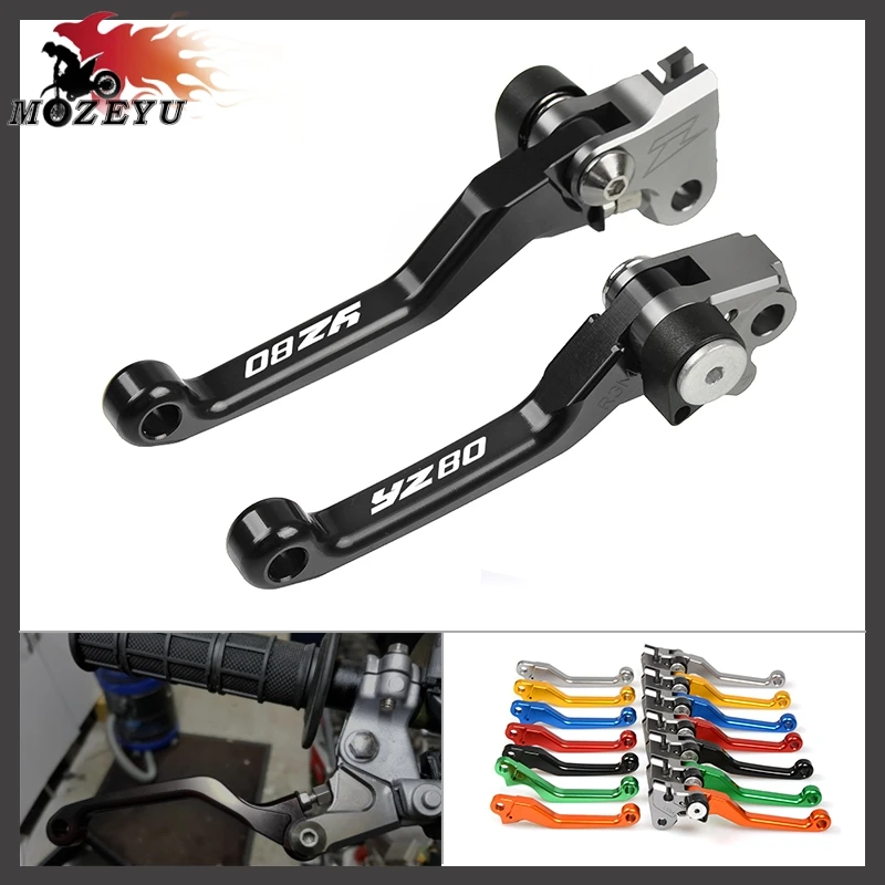 CNC Мотоцикл Dirt Bike FLEX Pivot рычаги тормоза сцепления Мотокросс Мотоцикл для YAMAHA YZ80 YZ 80 1986-1996 1995 1994 1987 1993