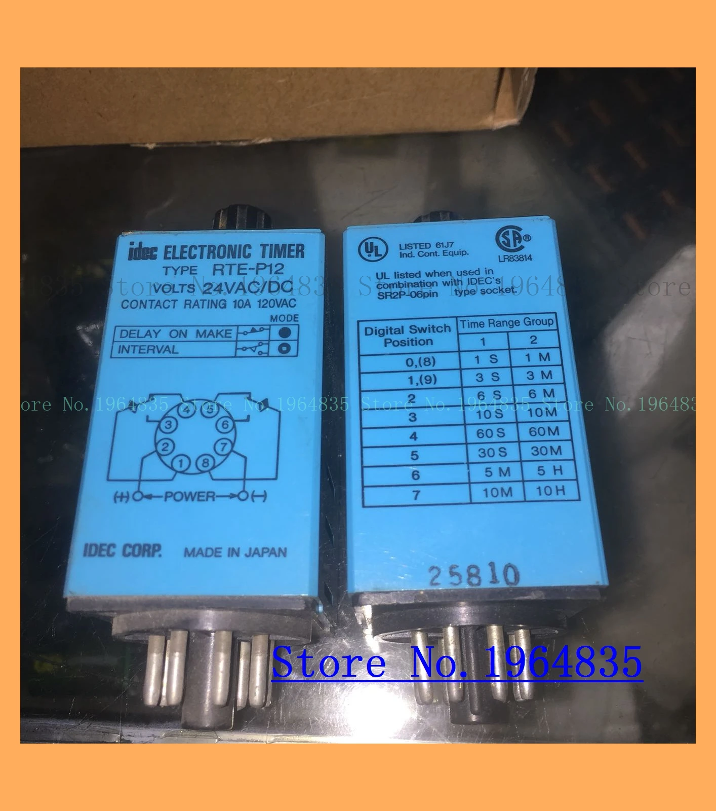 

RTE-P12/24VAC/24VDC