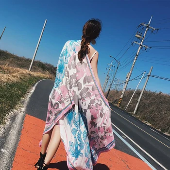 

Summer Long Scarf Seaside Holiday Beach Towel Women Scarfs For Ladies Scarves Women Spring And Autumn Sunscreen Shawls Wraps