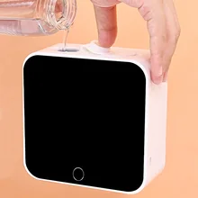 

400ml Infrared Induction Foam Washing Mobile Phone Hand Washing Device Foam Soap Dispenser Wall Mounted LED Display Temperature